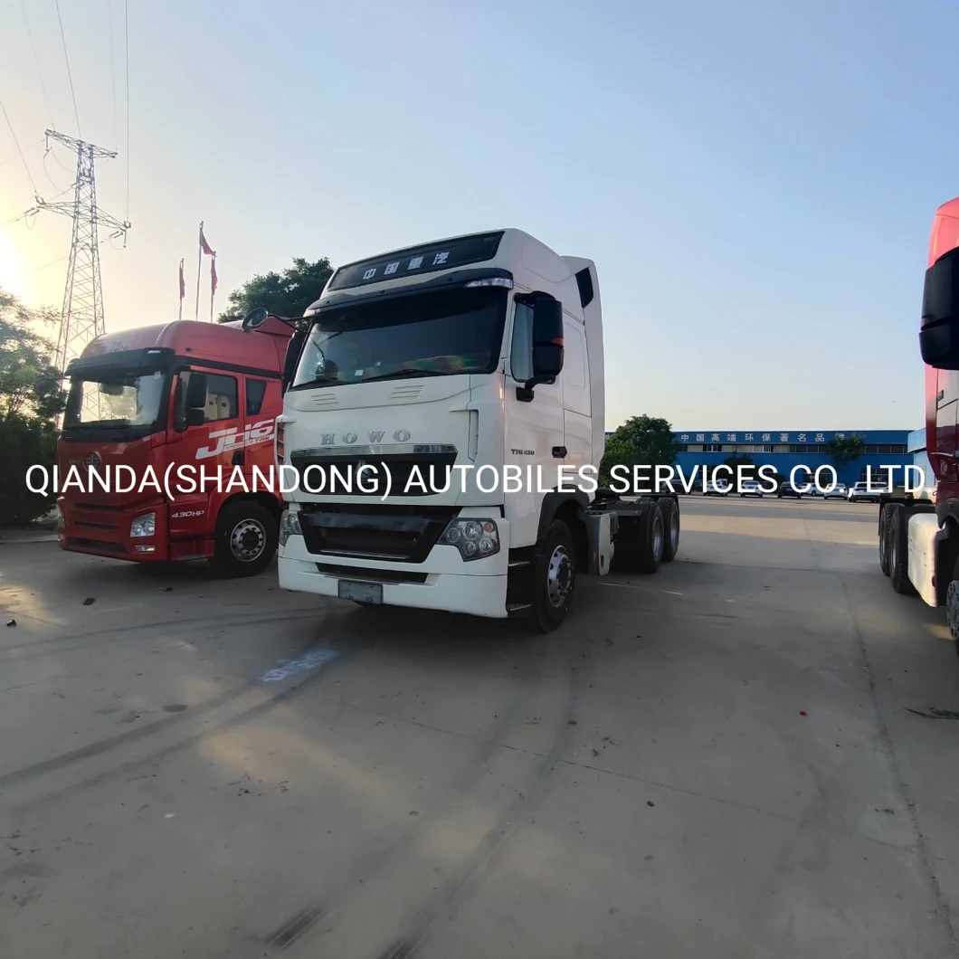 Factory Direct Sale Sinotruk HOWO 6*4 CNG Tractor Truck Used T7 Tractor Truck for Sale at Low Price