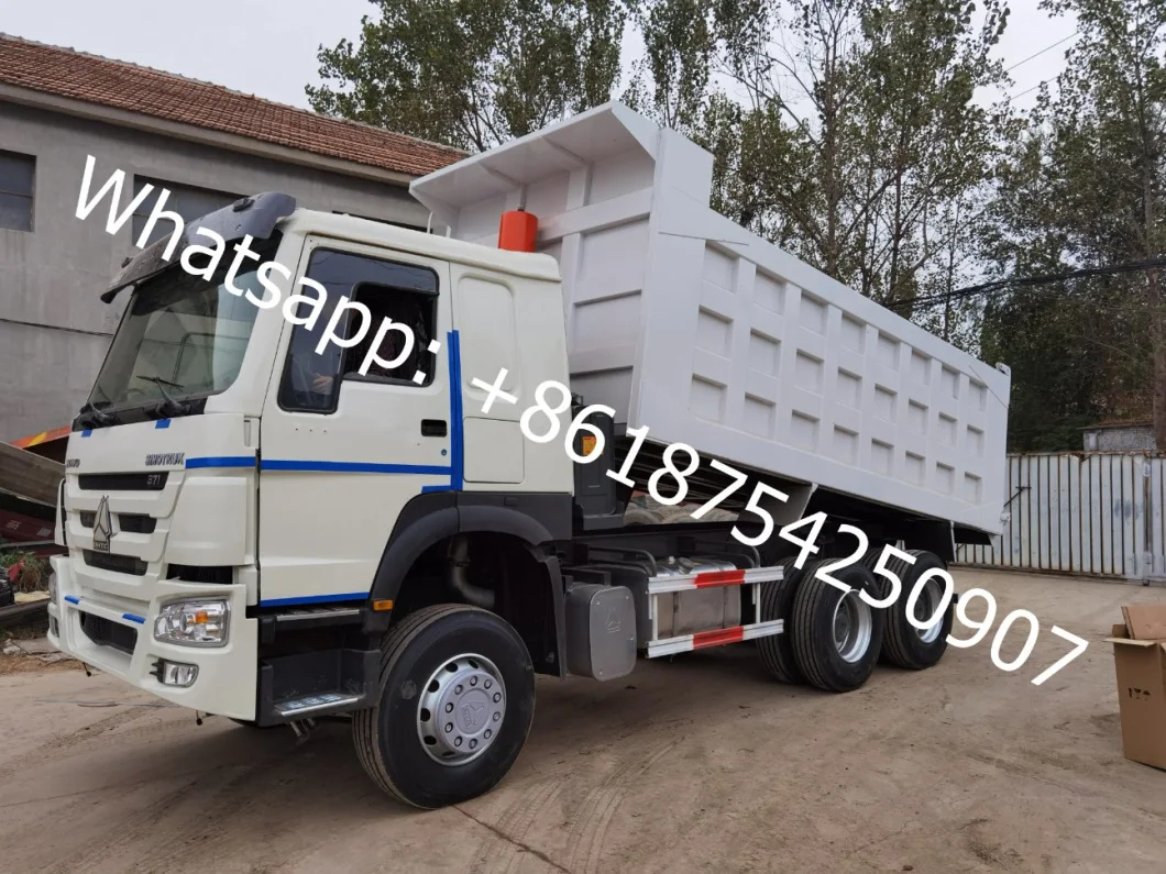 Good Condition Sinotruk HOWO Used 6*4 and 8*4 371HP-375HP Dump Truck 10 Wheels 12 Wheels Tipper Truck Tipping Truck to Africa