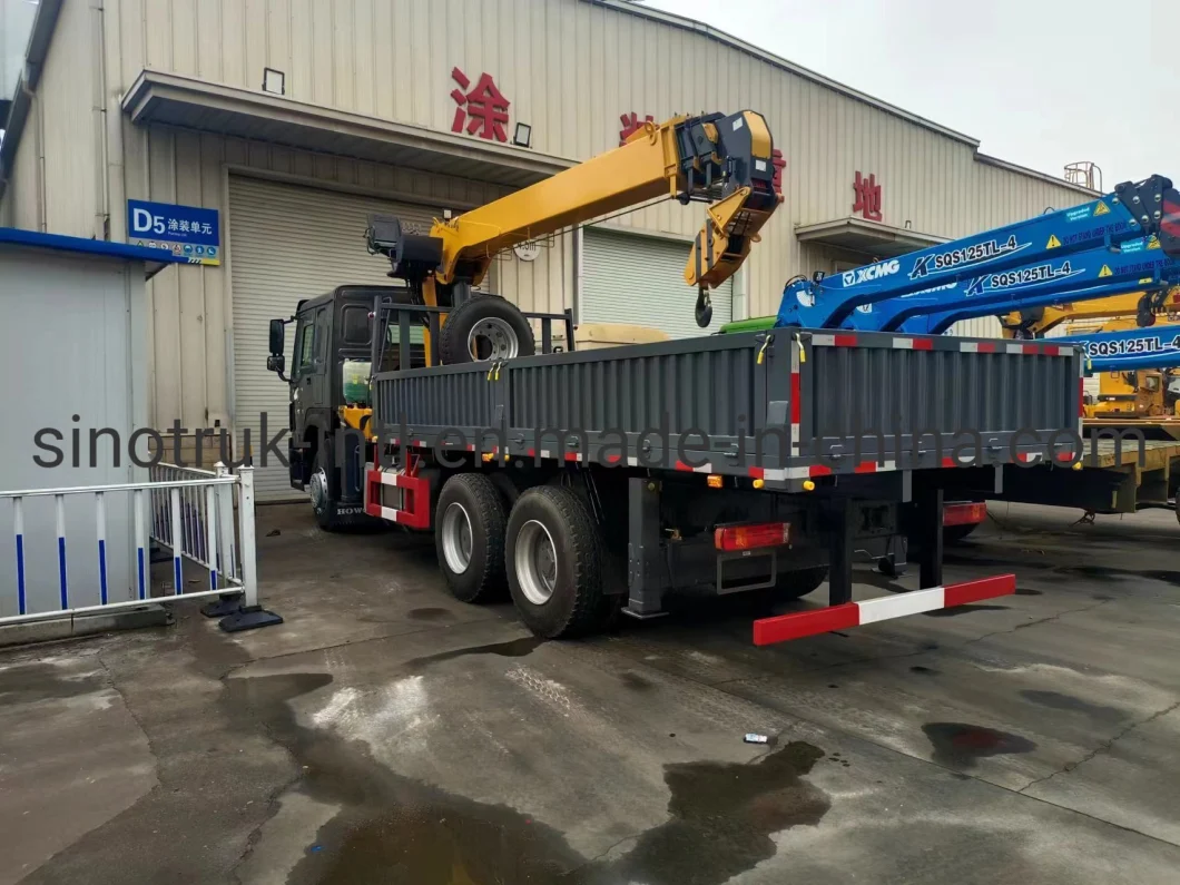 New/Used Sinotruck Cargo Truck with Crane 6X4 10 Wheels, Cargo/Dump/Heavy Truck, Crane Truck 10ton with Good Price, China Truck