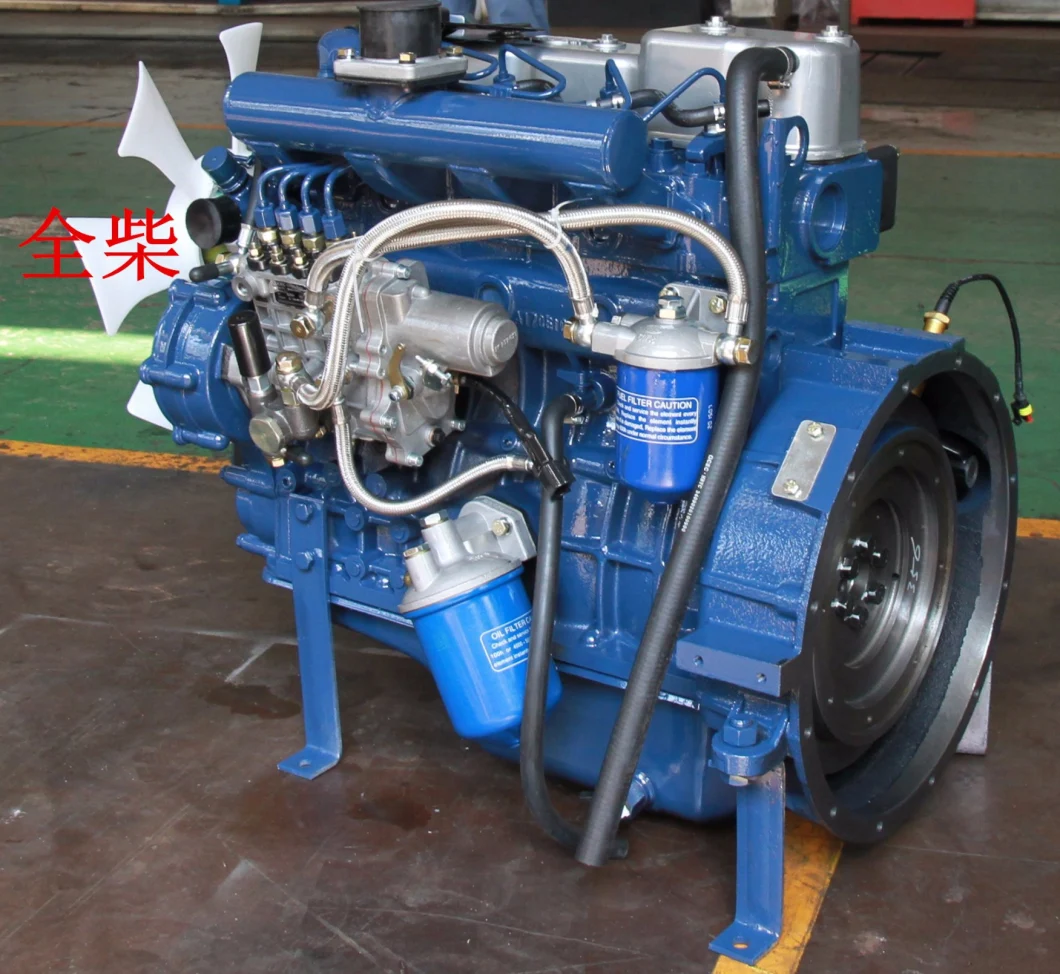 Four Storkes Forged Steel Diesel Engine for Generator/ Diesel Generator / Diesel Power Generator with Fan and Radiator