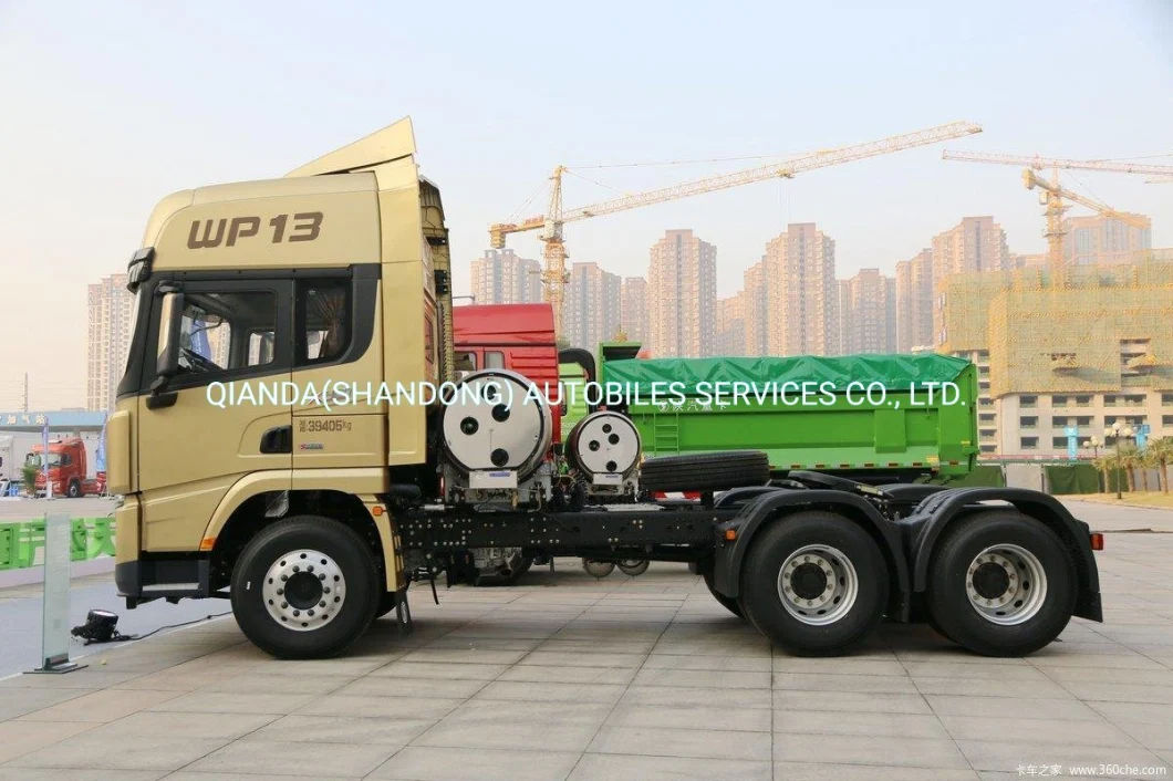 Boutique Shaanxi Automobile Delong X3000 6*4 CNG Tractor Truck 10 Wheel Heavy Duty Tractor Truck Used Tractor Truck