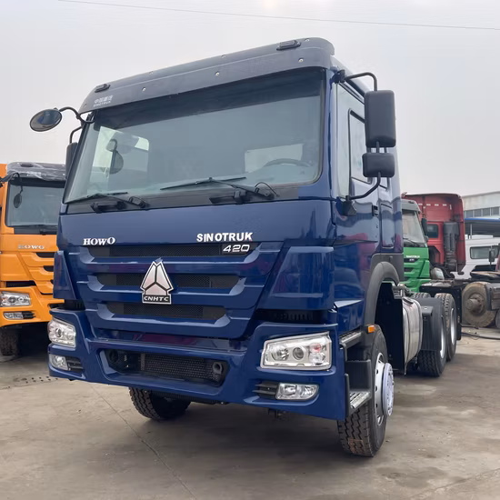 50 トン Howo 10 ホイール 400HP 430HP Weichai エンジンを備えた新しい大型トラクター トラック