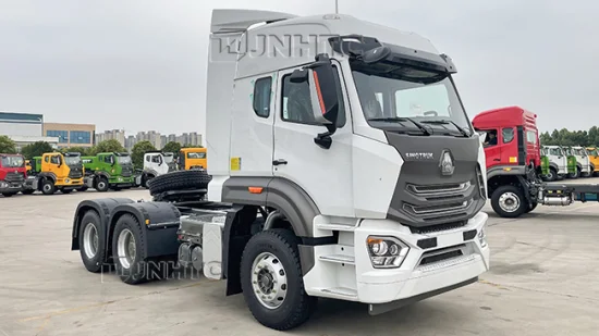 新しい Sinotruck Hohan 10 輪トラクター トラック トレーラー ヘッドと 6X4 371HP 420HP トラクター トレーラー貨物プライマリ ドライブ トラック使用販売