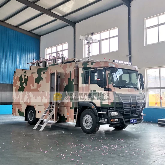 新品 COMEO 衛星通信指令車 4X2 トラック Sino FAW Beihon Dongfeng Shakman Photon 2 番目のトラック大型特殊トラック